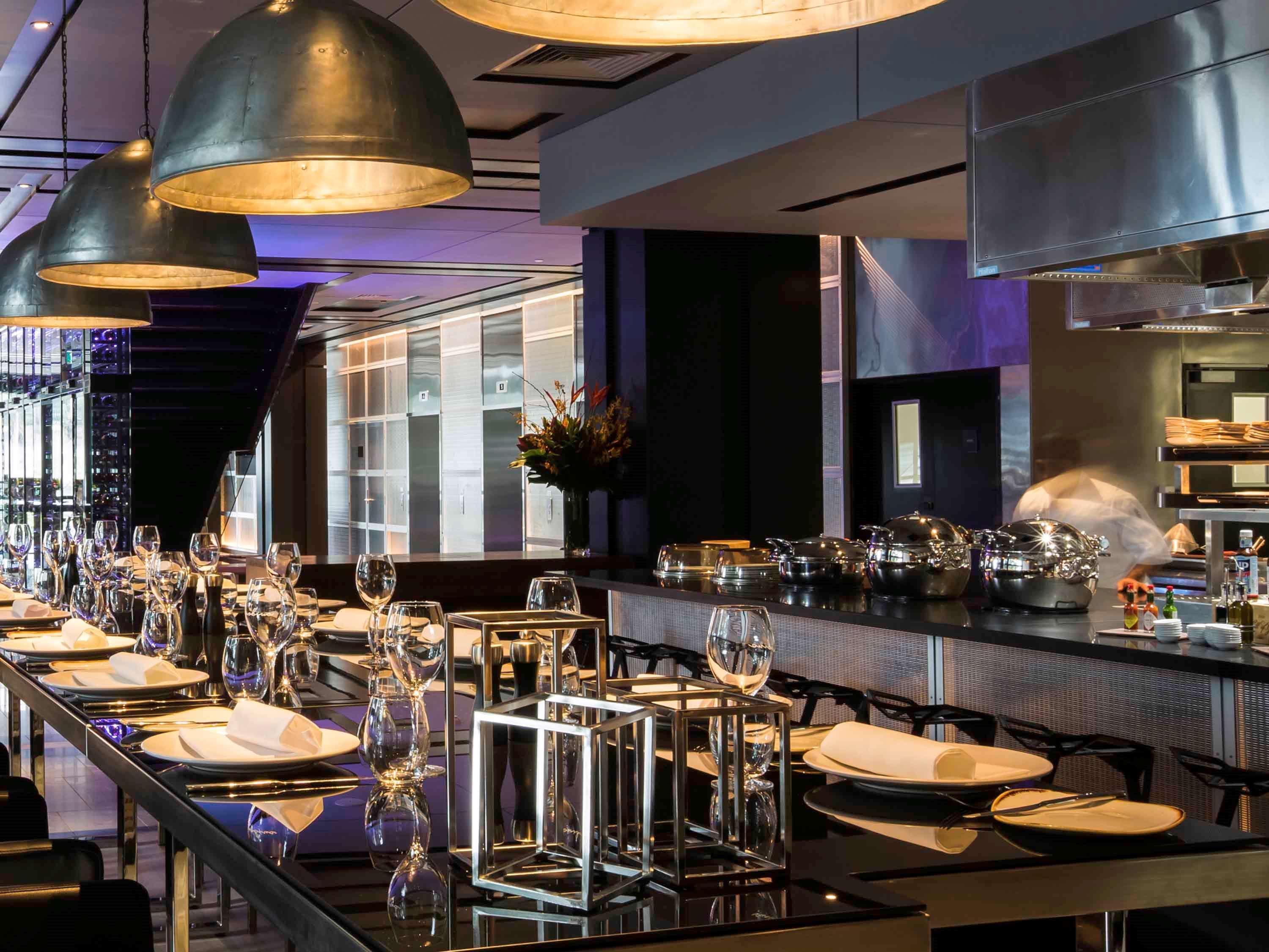 Pullman Sydney Airport Hotel Exterior foto The interior of the restaurant